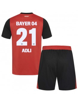 Bayer Leverkusen Amine Adli #21 Dječji Domaci Dres kompleti 2024-25 Kratak Rukavima (+ kratke hlače)